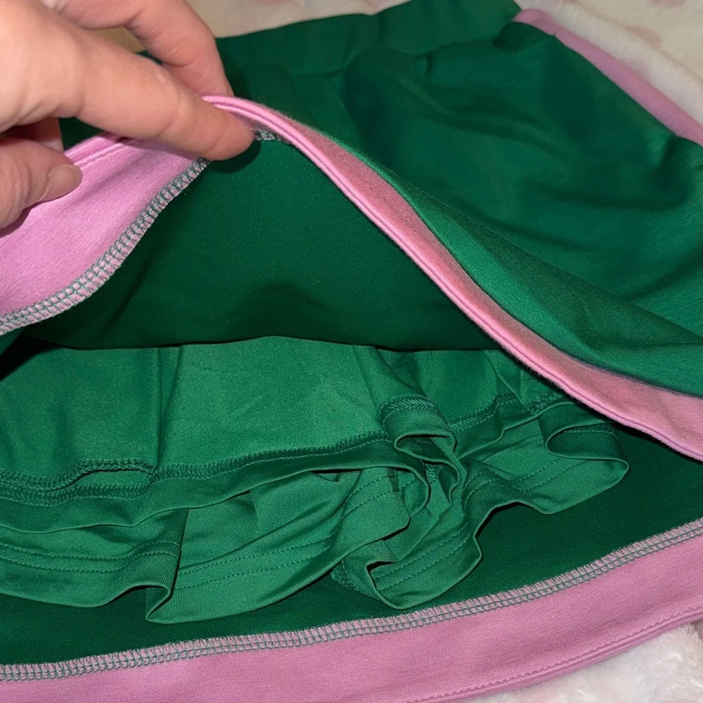 NWT Green and Pink Entro Skort Set - Picture 7 of 9